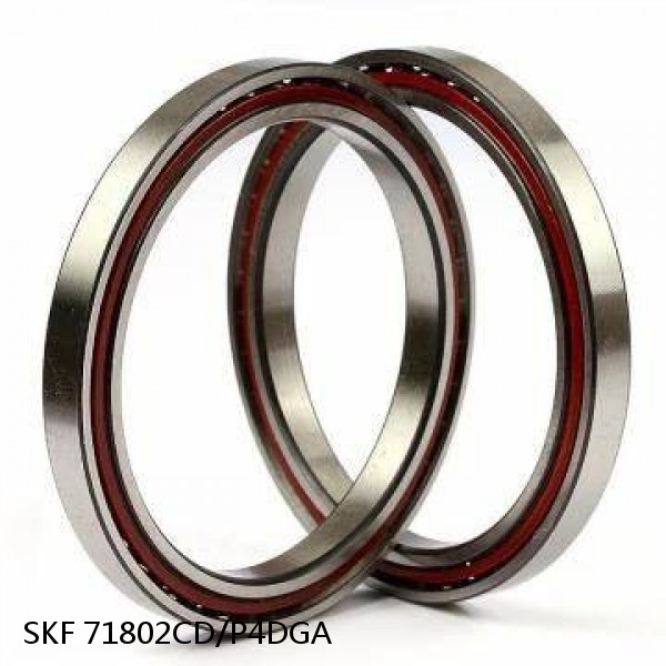 71802CD/P4DGA SKF Super Precision,Super Precision Bearings,Super Precision Angular Contact,71800 Series,15 Degree Contact Angle