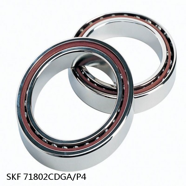 71802CDGA/P4 SKF Super Precision,Super Precision Bearings,Super Precision Angular Contact,71800 Series,15 Degree Contact Angle