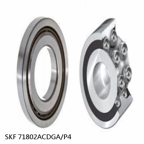 71802ACDGA/P4 SKF Super Precision,Super Precision Bearings,Super Precision Angular Contact,71800 Series,25 Degree Contact Angle