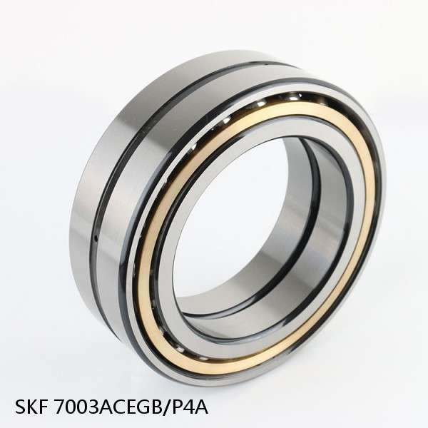 7003ACEGB/P4A SKF Super Precision,Super Precision Bearings,Super Precision Angular Contact,7000 Series,25 Degree Contact Angle